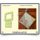 Régua para Patchwork - Fun And Done - 25 cm x 17 cm - 26415