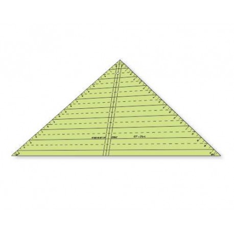 Régua Para Patchwork Triângulo 90 graus x 9" polegadas - 26382