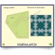 Régua Para Patchwork - Pineapple 4-5-6" Polegadas - 26383