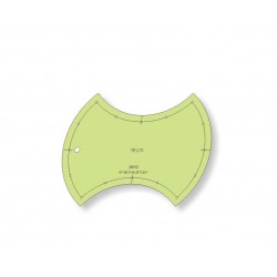 Gabarito Para Patchwork - Apple Core 16 Cm - 26072