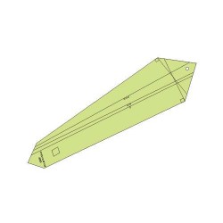 Triângulo Burst - Bloco de 10" pol - 26361