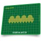 Régua para Quilting Modelo Ondas - Pé de 12 mm - 26336
