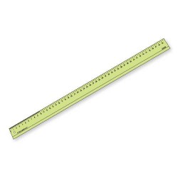 Régua de 50 cm com Margem de 0,75 cm - 26322