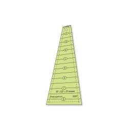 Triângulo Dresden 18 graus x 8,5" pol x 20 pétalas - ponta de 1" pol - 26267