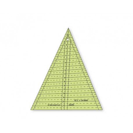 Triângulo 45 graus x 22 cm x 8 pétalas - 26266