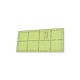 Régua para Patchwork - 10 x 20 cm - 26257